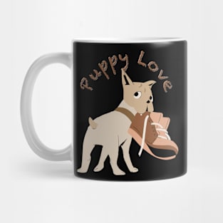 What puppy love looks likeT-Shirt mug coffee mug apparel hoodie sticker gift Mug